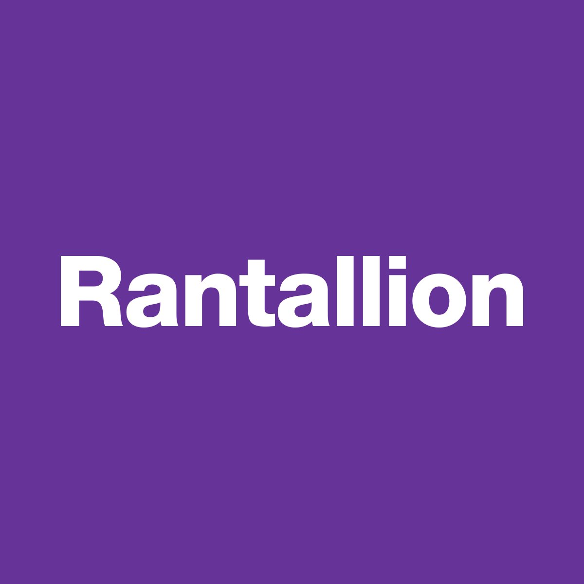 Rantallion t-shirt design by London graphic designer Stephen Hoper